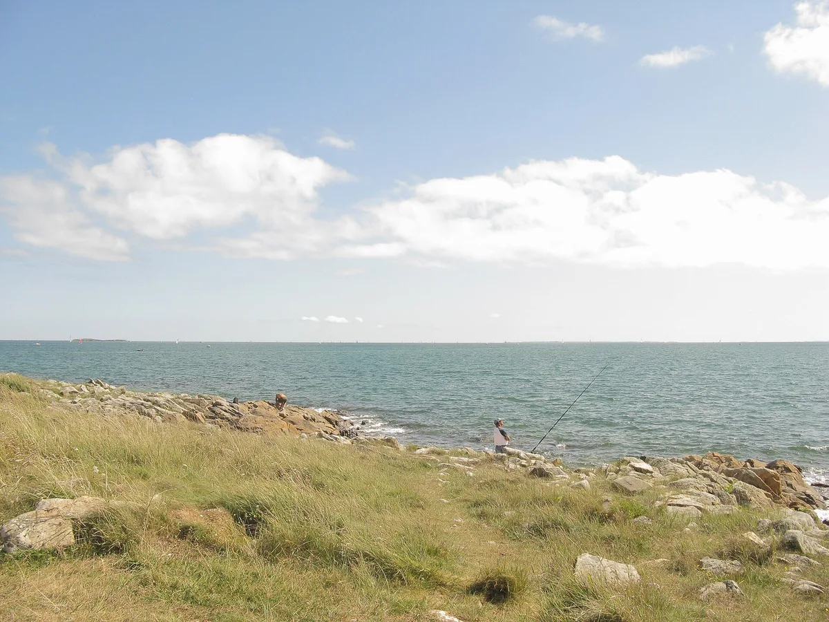 Plage de Men er Bellec, Saint-Philibert, Bretagne, France — 3