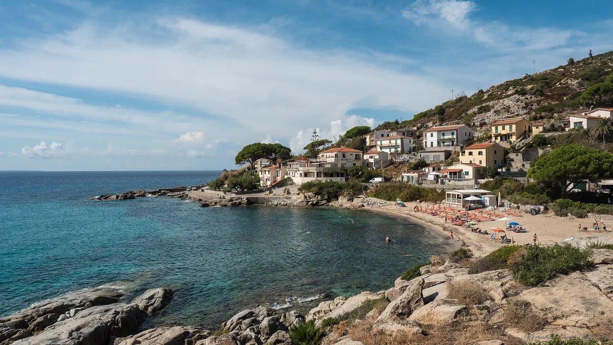 Seccheto Beach, Campo nell'Elba, Tuscany, Italy