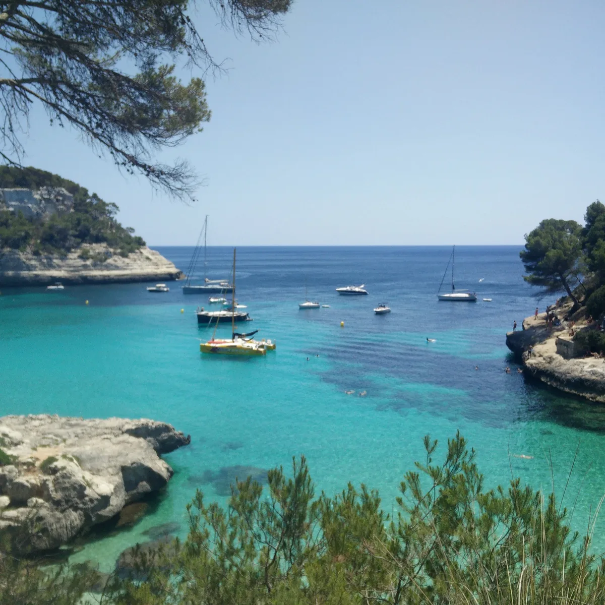 Mitjana-strand, Ferreries, Balearic Islands, Spanje — 4