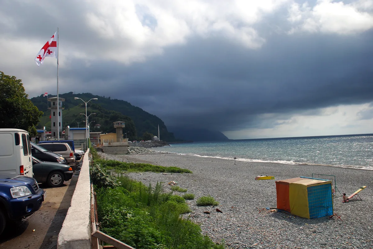 Batumi South Beach, Batumi, Adjara, Georgia
