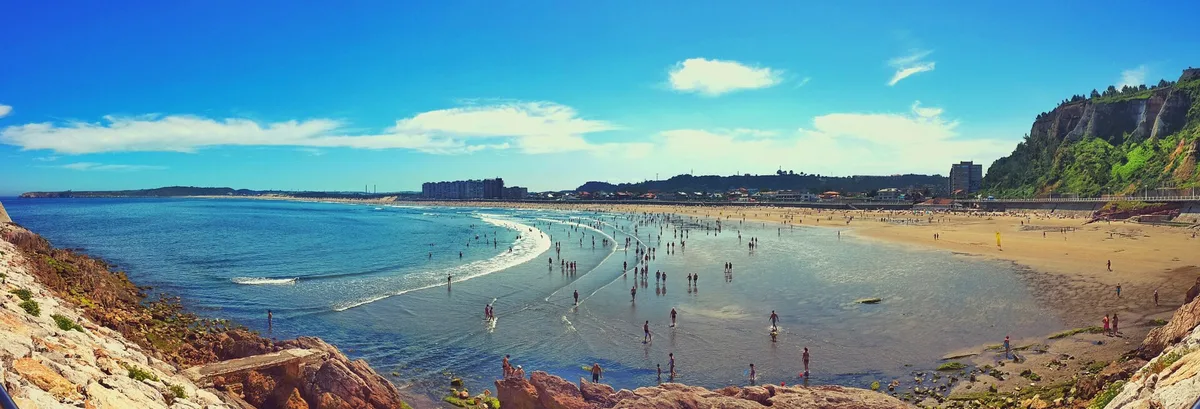 Salinas Beach, Castrillón, Asturias, Spain — 2