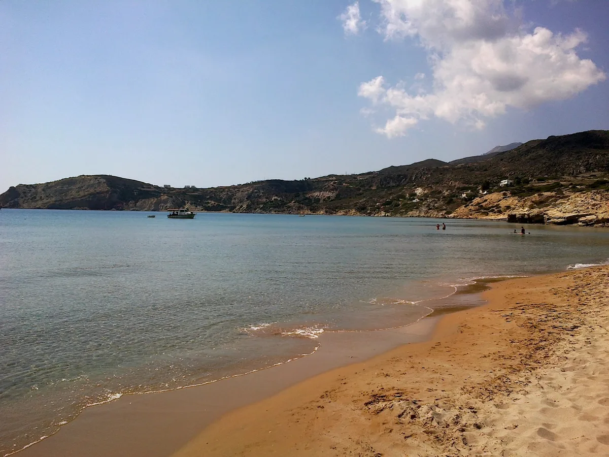 Provatas-Strand, Milos, Cyclades, Griechenland — 2