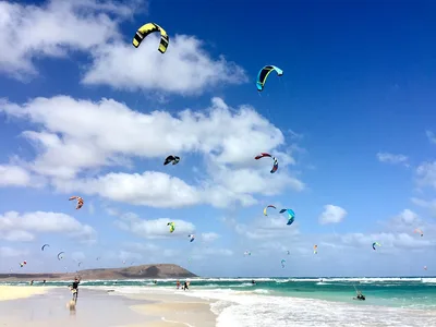 Playa de la Costa Fragata, Espargos, Cape Verde, Cabo Verde — 2