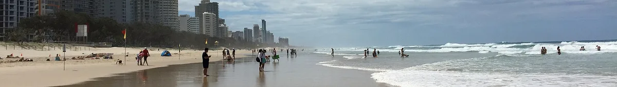 Playa de Surfers Paradise, City of Gold Coast, Australian East Coast, Australia — 2