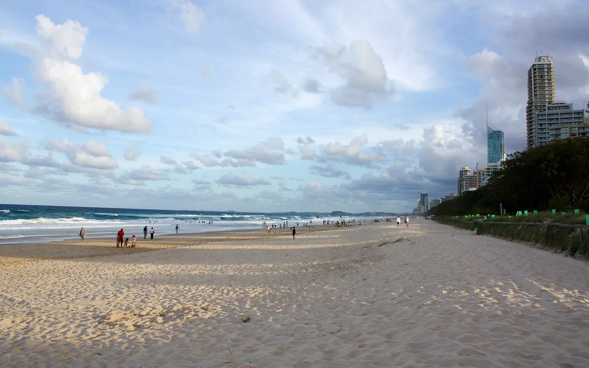 Playa de Surfers Paradise, City of Gold Coast, Australian East Coast, Australia — 4