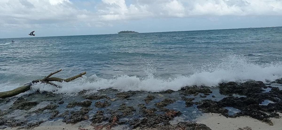 Plage de Haynes Cay, San Andrés, Colombian Caribbean, Colombie — 2