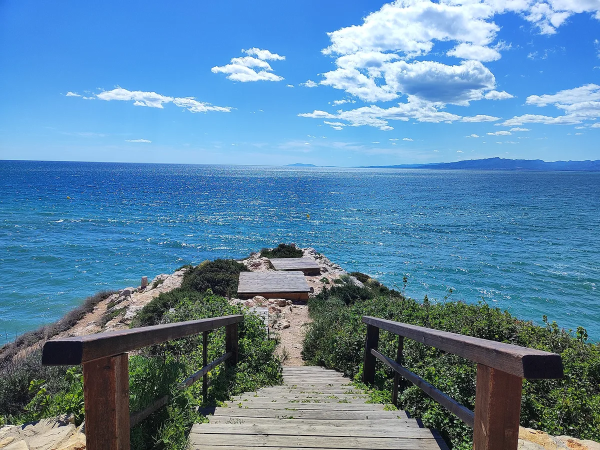 Cala Llenguadets-Strand, Salou, Catalonia, Spanien