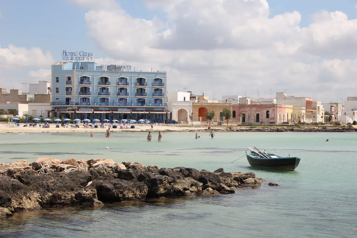 Porto Cesareo Beach, Porto Cesareo, Puglia, Italy — 2