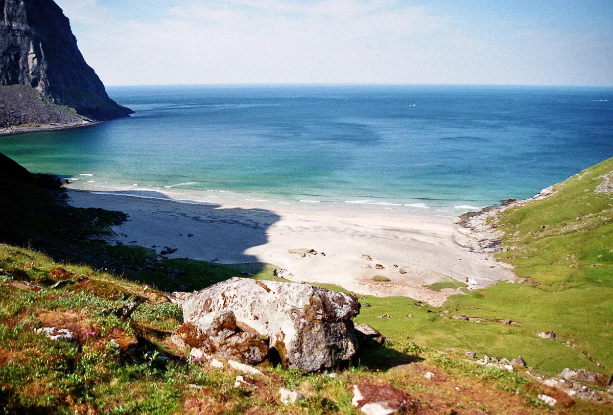 Vik Beach, Vestvågøy, Norwegian Sea, Norway — 6