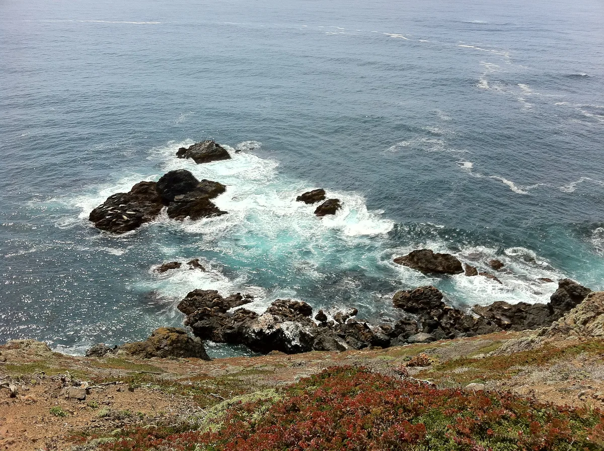 Notleys Landing Beach, Carmel Highlands, Monterey County, California Coast, United States — 3