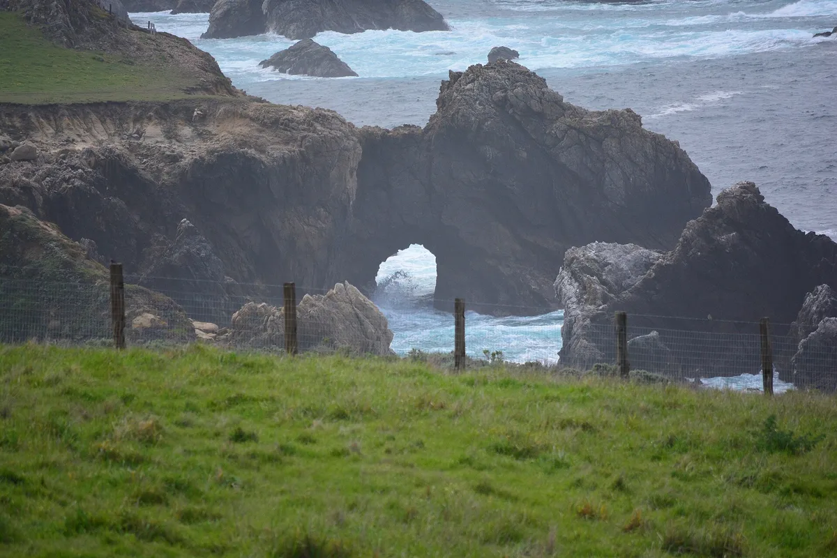 Notleys Landing Beach, Carmel Highlands, Monterey County, California Coast, United States — 2