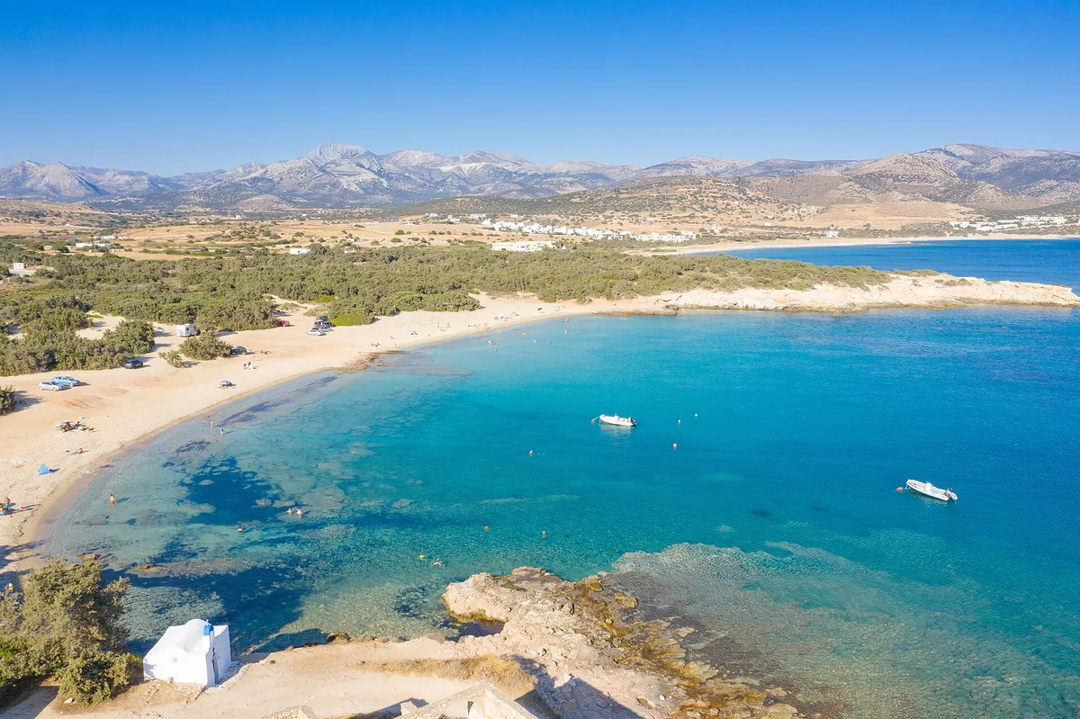 Alyko Beach, Naxos, Cyclades, Greece