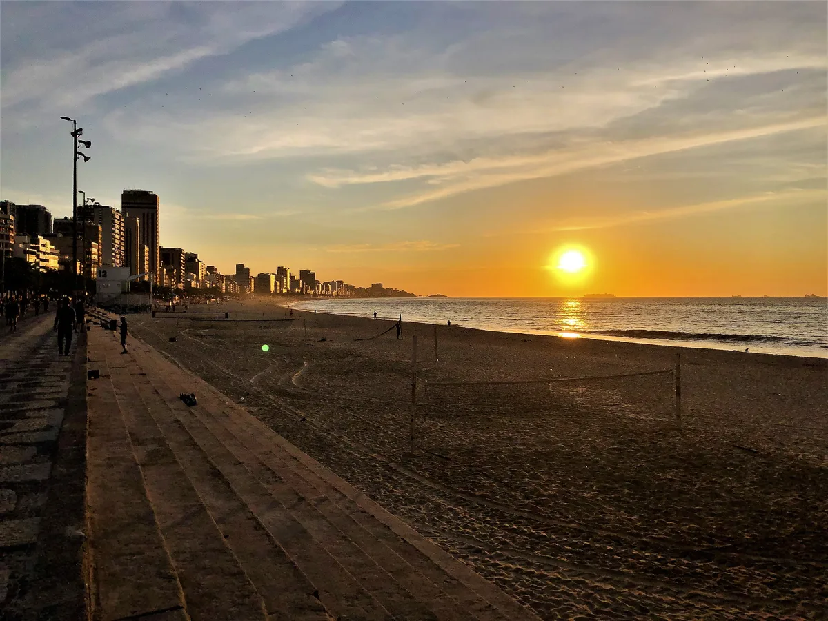 Leblon Beach, Rio de Janeiro, Brazilian Atlantic, Brazil — 2
