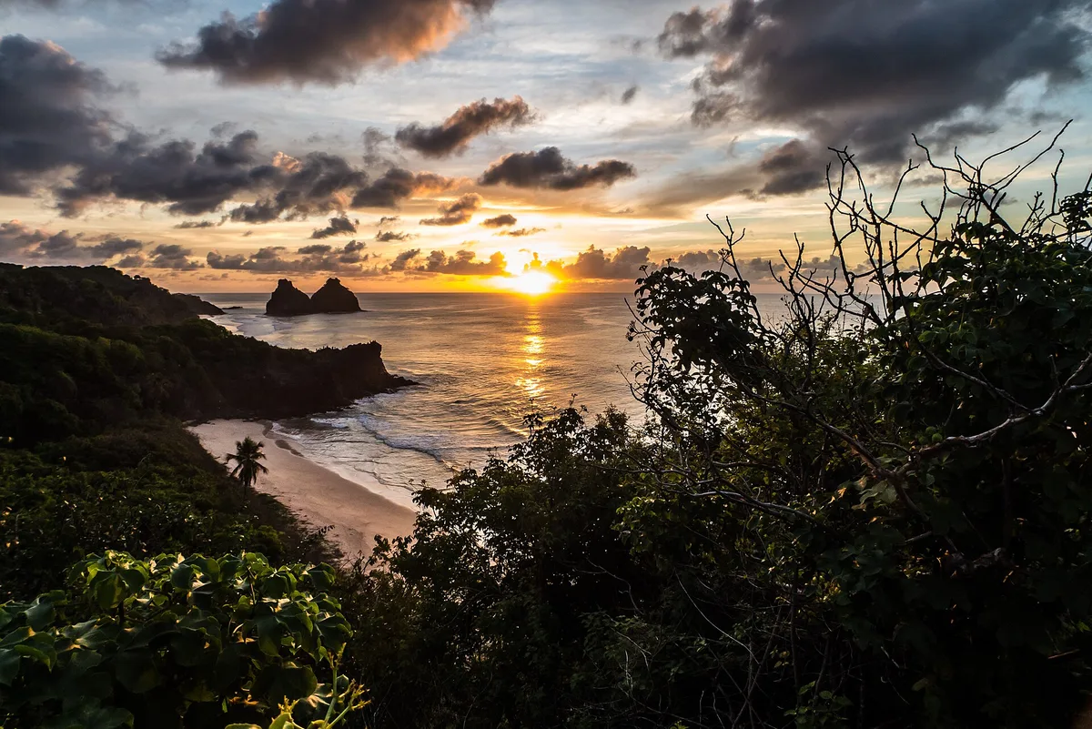 Americano Beach, Fernando de Noronha, Brazilian Islands, Brazil — 2