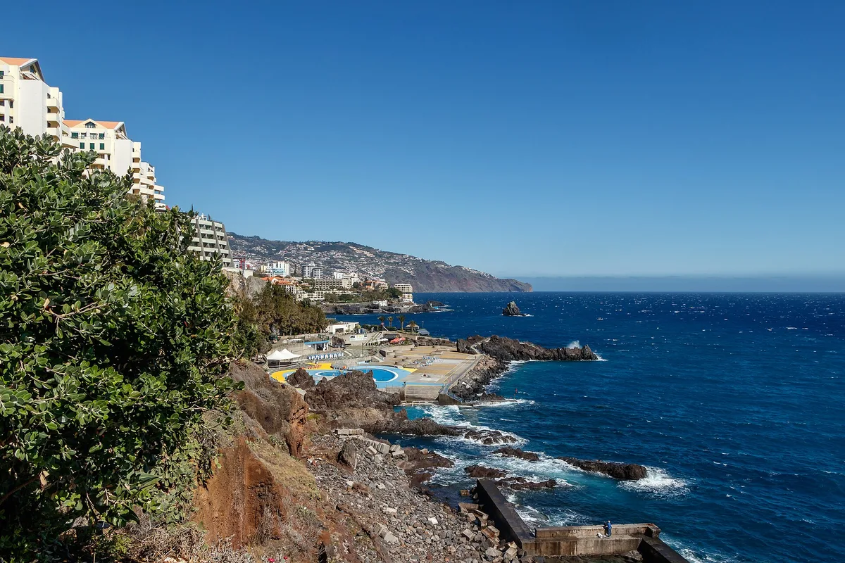 Lido Beach, Funchal, Madeira Archipelago, Portugal — 2