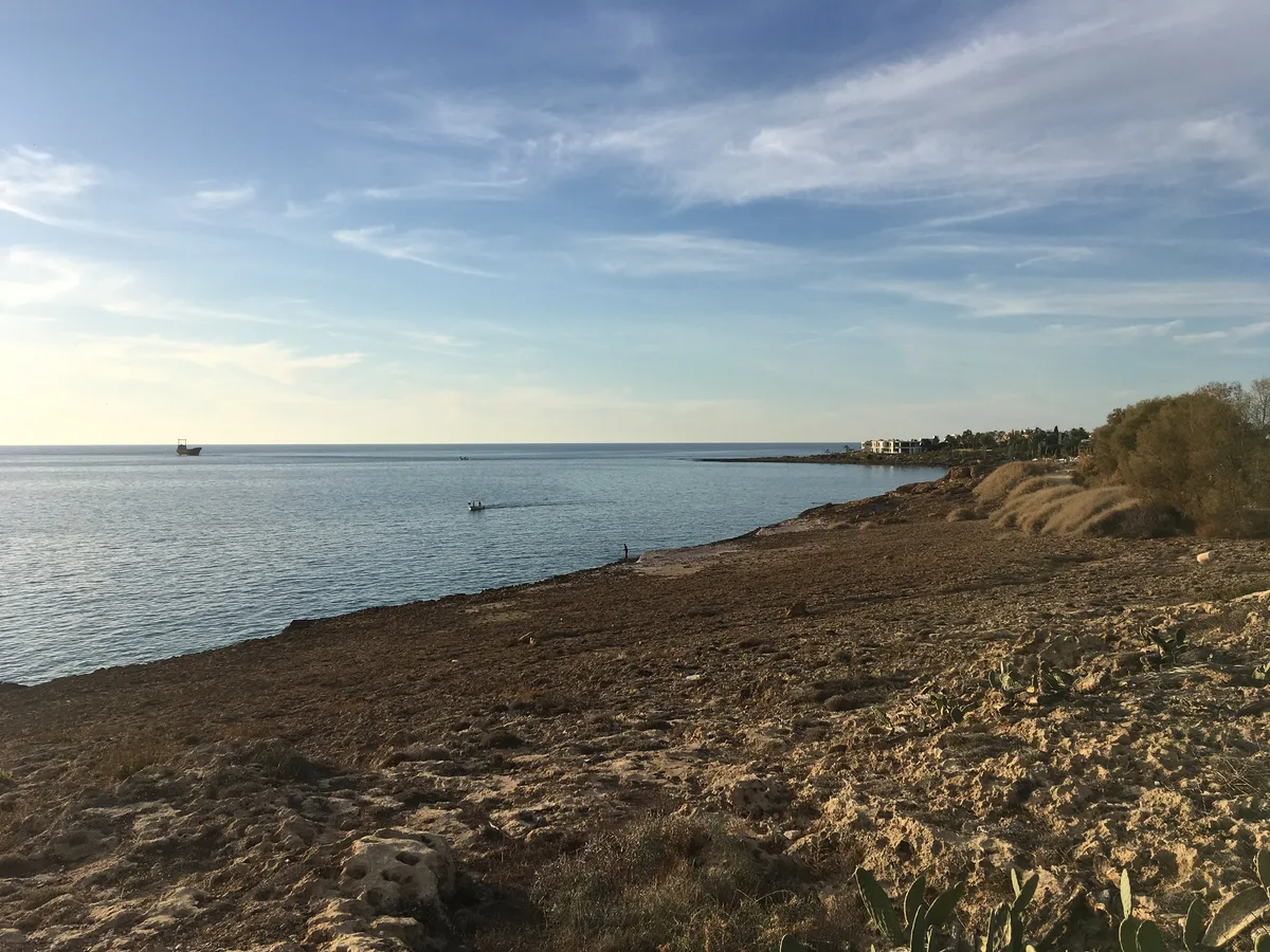 Spiaggia di Chlorakas, Chloraka, Paphos District, Cipro — 3