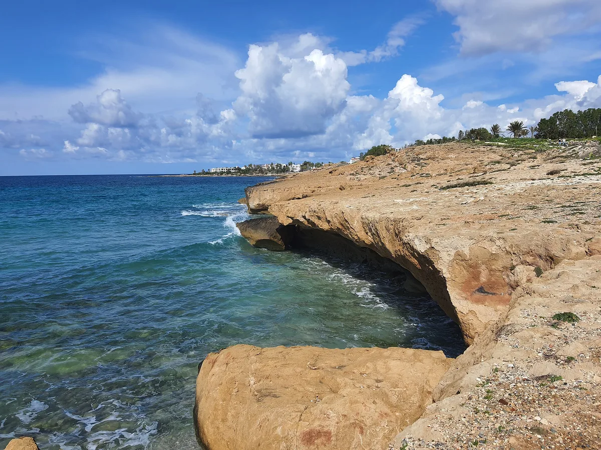 Spiaggia di Chlorakas, Chloraka, Paphos District, Cipro — 2