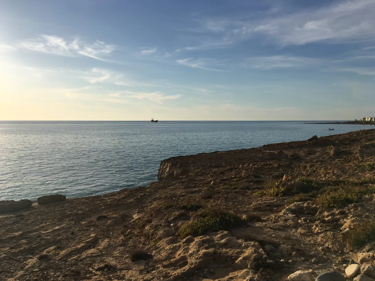 Spiaggia di Chlorakas, Chloraka, Paphos District, Cipro — 4