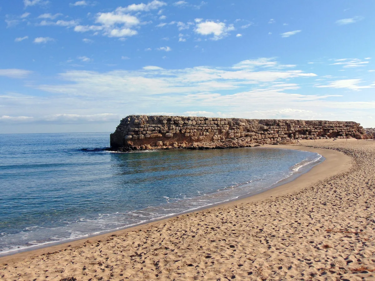 Les Muscleres-Strand, L'Escala, Catalonia, Spanien — 3