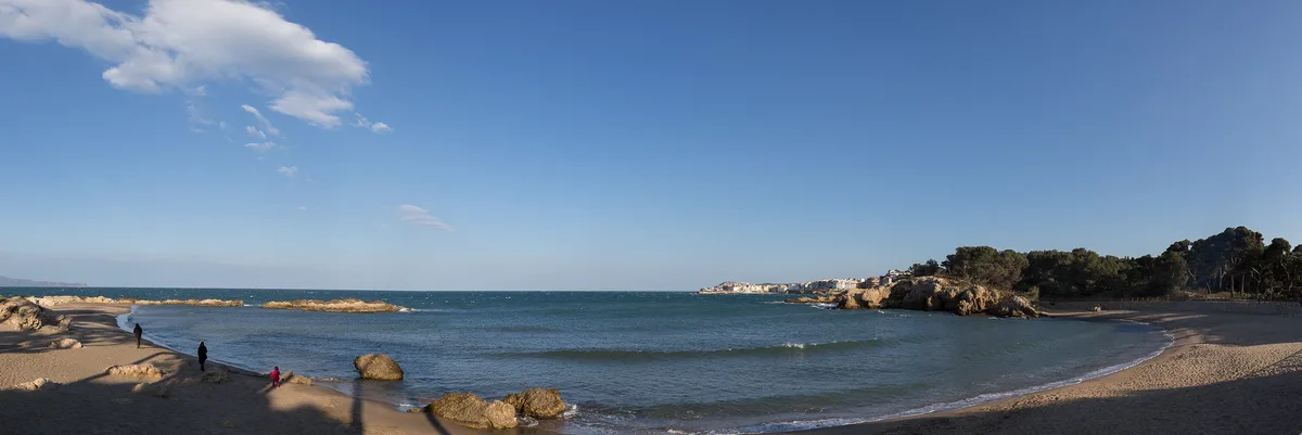 Les Muscleres-Strand, L'Escala, Catalonia, Spanien — 4