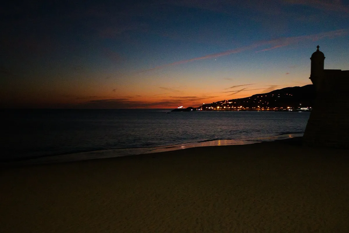 Sesimbra-Strand, Sesimbra, Portuguese Atlantic, Portugal — 4