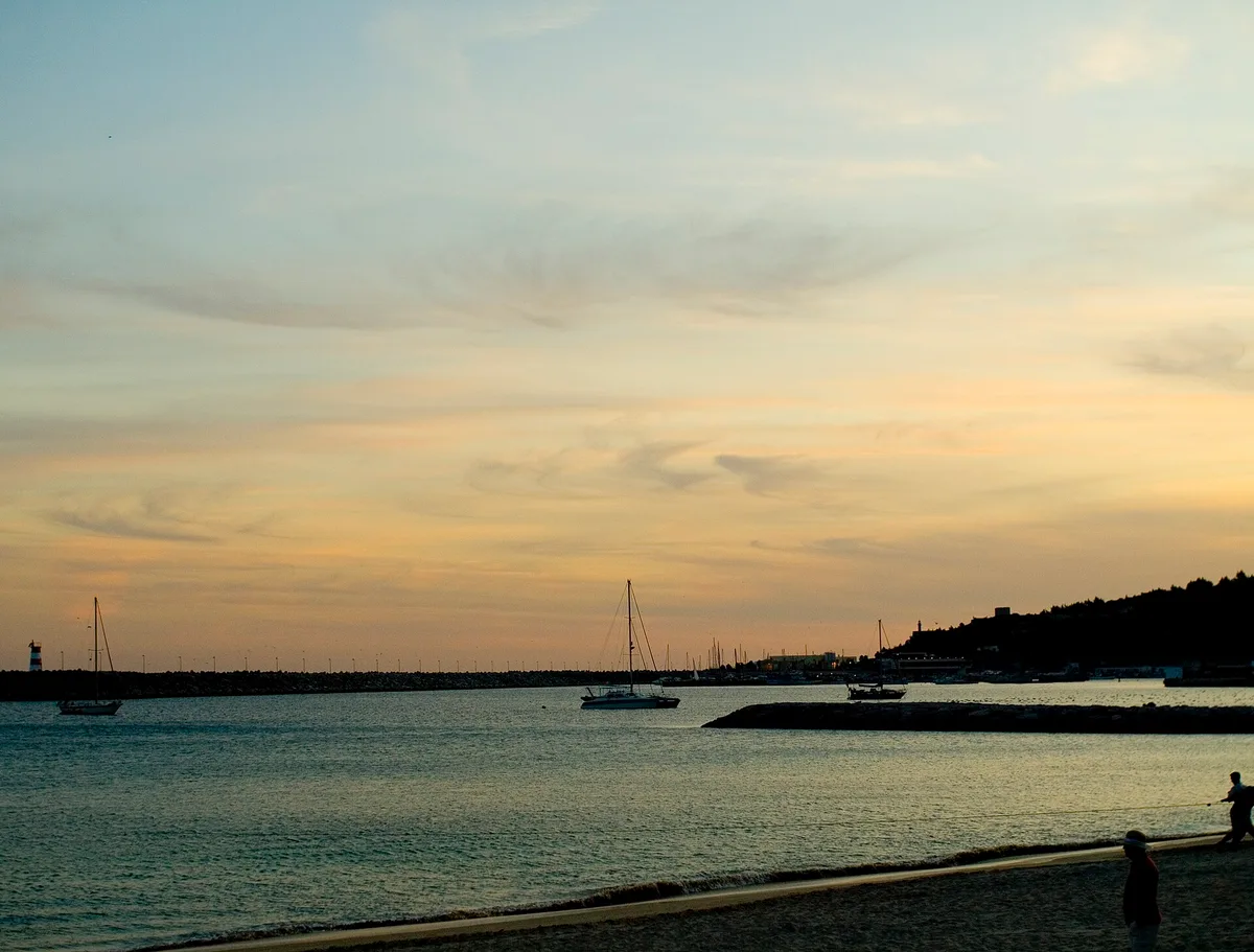 Sesimbra-Strand, Sesimbra, Portuguese Atlantic, Portugal — 3