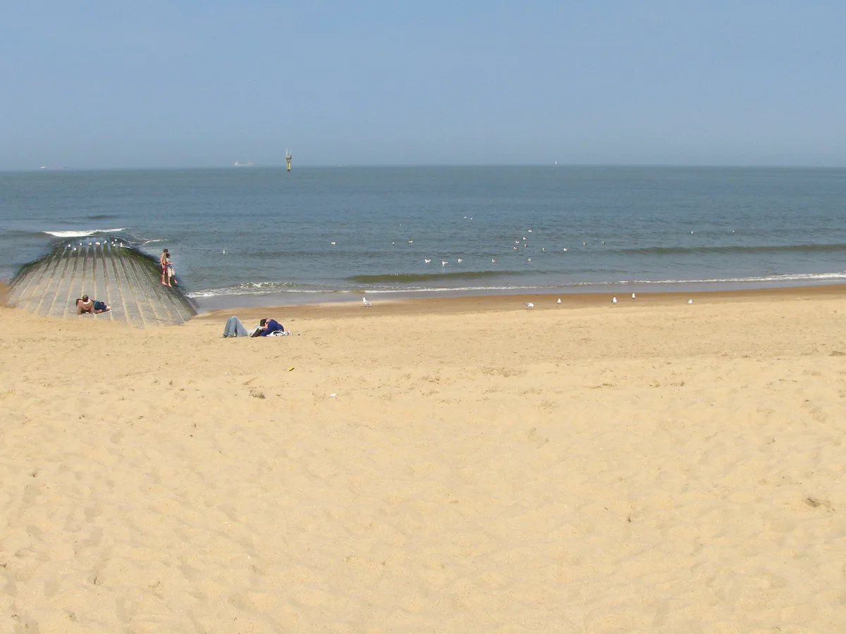 Knokke-Heist Beach, Knokke-Heist, North Sea Coast, Belgium