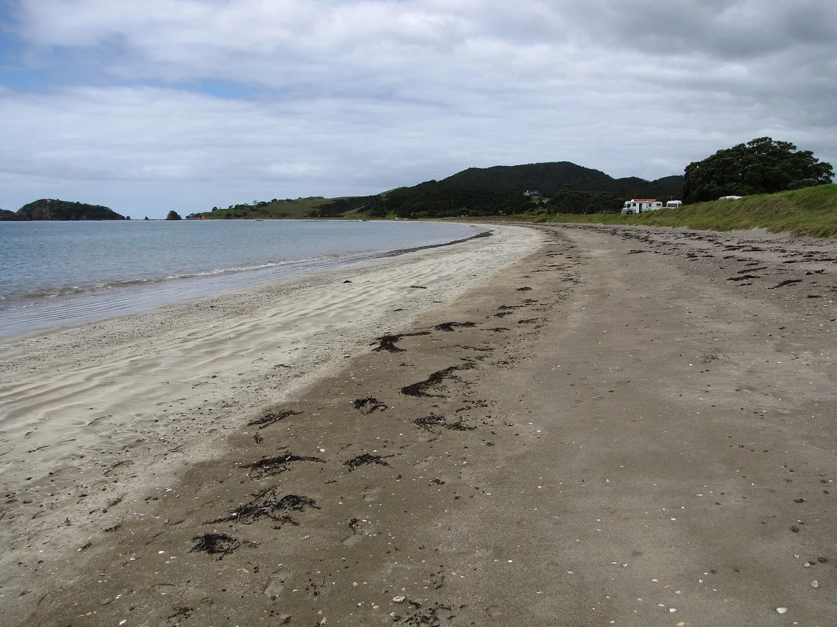 Spiaggia di Whangaruru, Whangarei District, Northland, Nuova Zelanda — 4