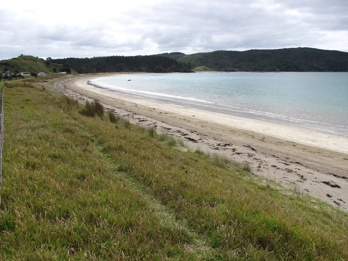 Spiaggia di Whangaruru, Whangarei District, Northland, Nuova Zelanda — 3