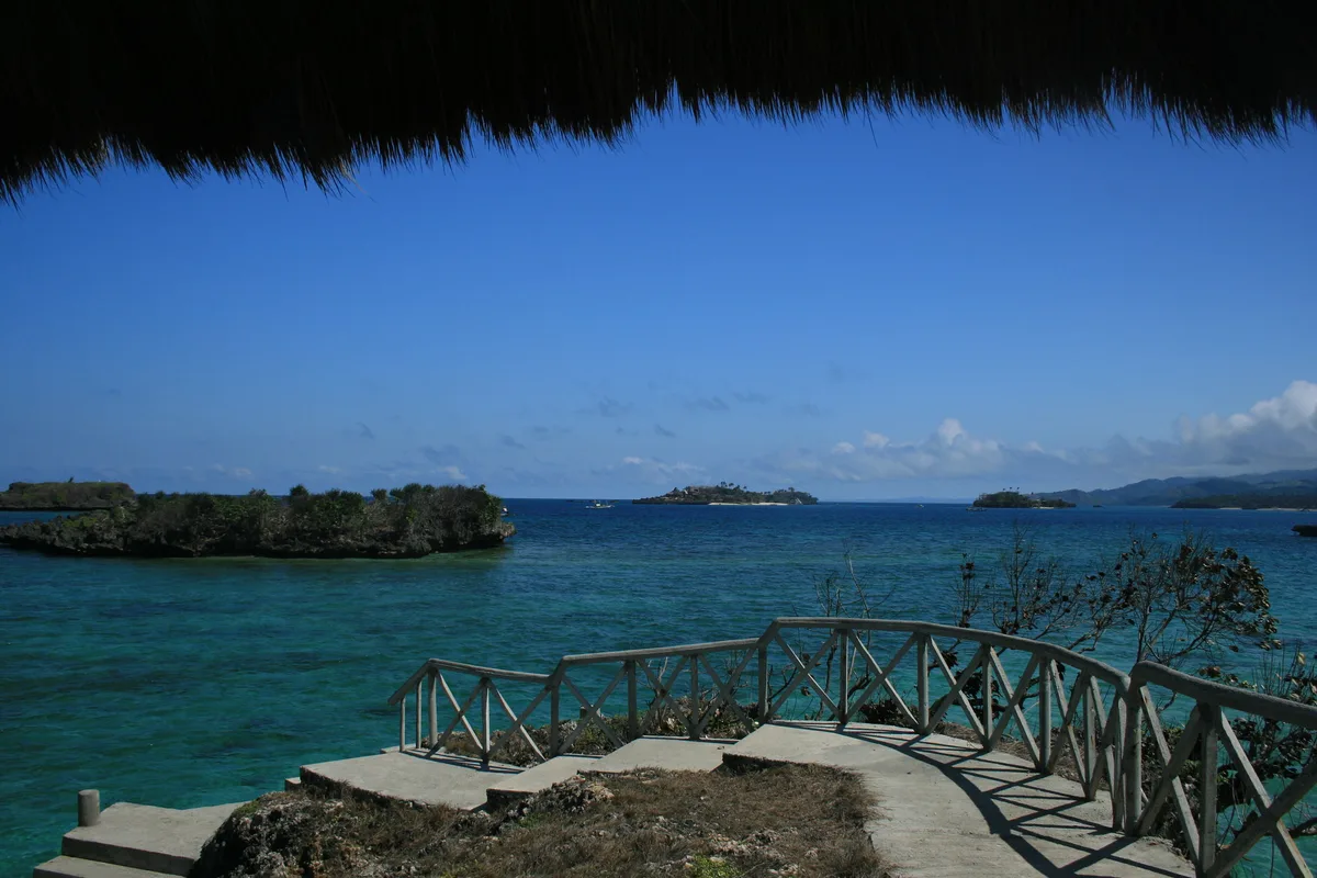 Tambisaan-Strand, Malay, Philippine Islands, Philippinen — 2