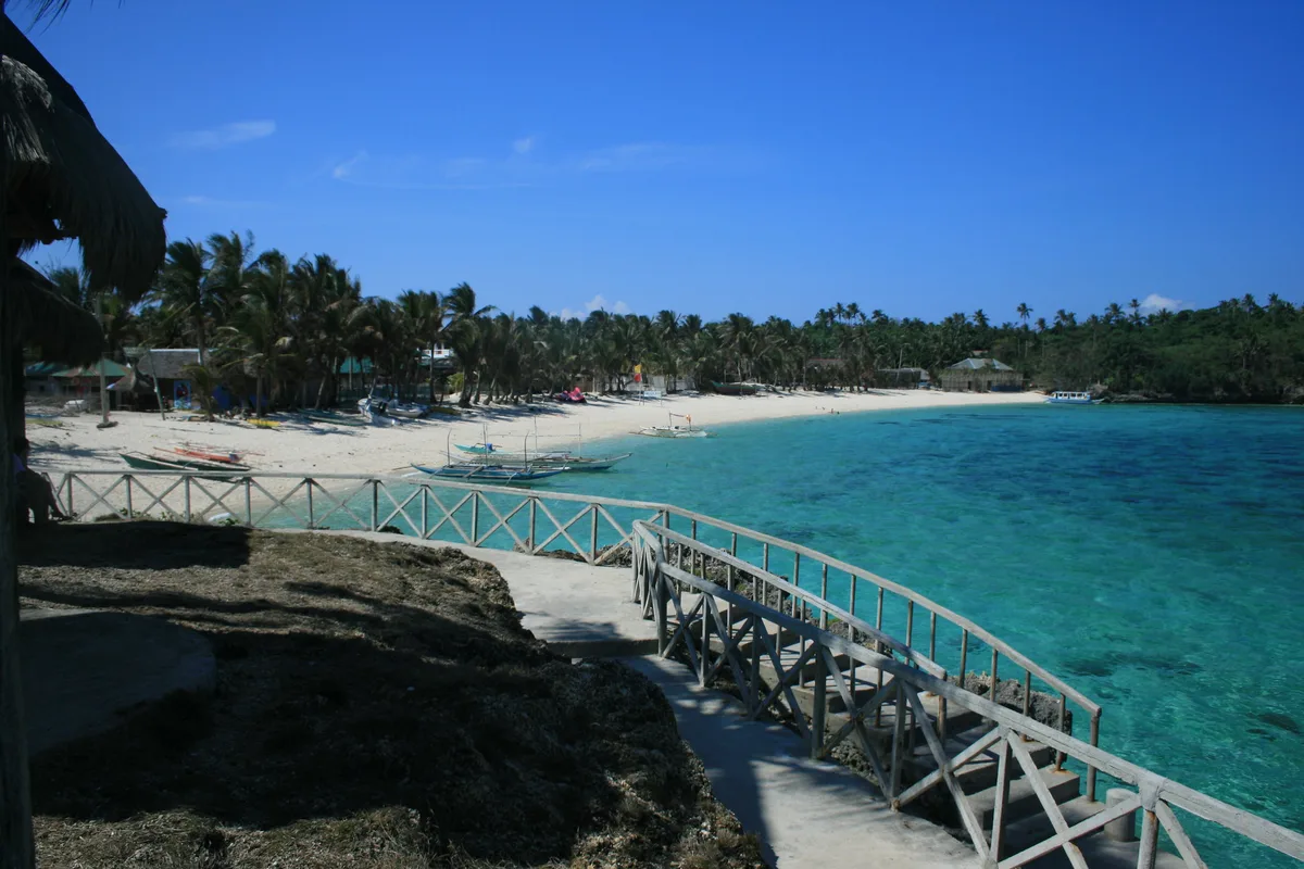 Tambisaan-Strand, Malay, Philippine Islands, Philippinen