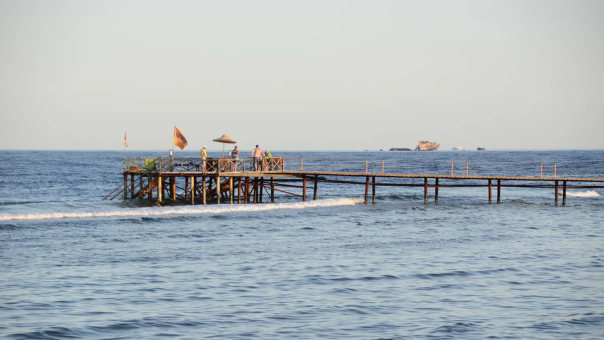 Cleopatra Beach, Sharm El Sheikh, South Sinai, Egypt — 2