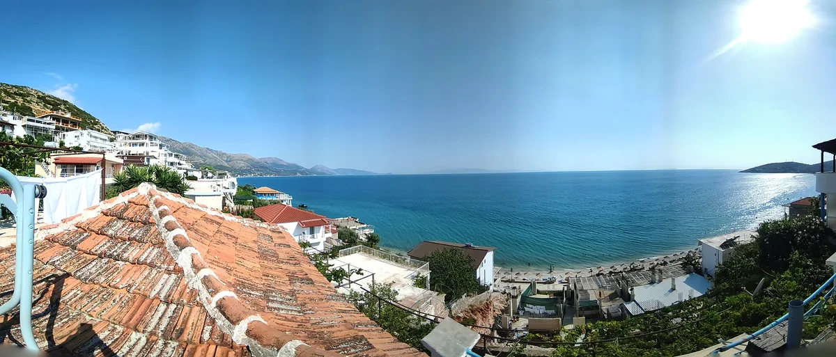 Qeparoit Beach, Himarë, Adriatic, Albania