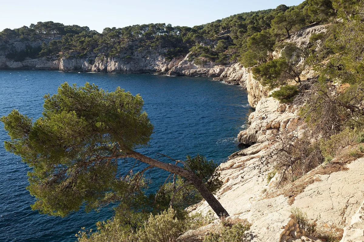 Plage Bleue Beach, Cassis, Provence-Alpes-Côte d'Azur, France