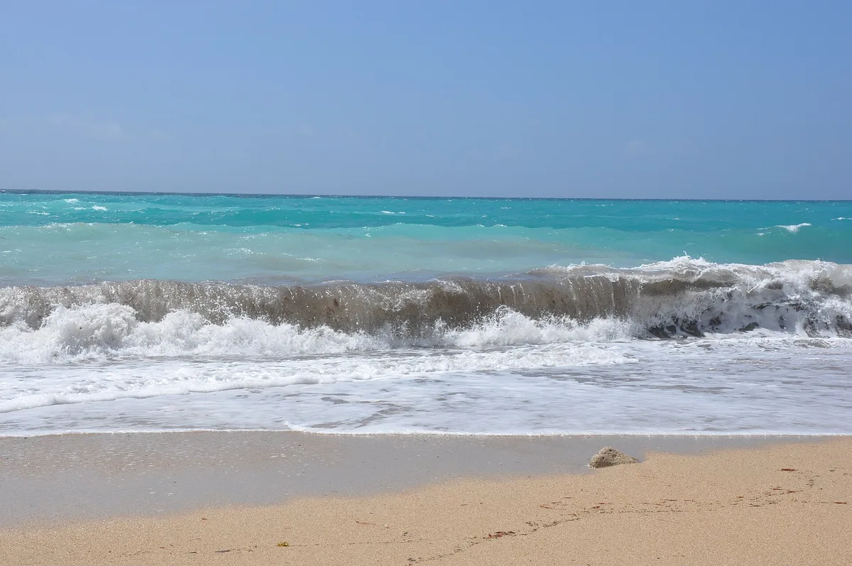 Grande Plage Beach, Fos-sur-Mer, Provence-Alpes-Côte d'Azur, France — 2