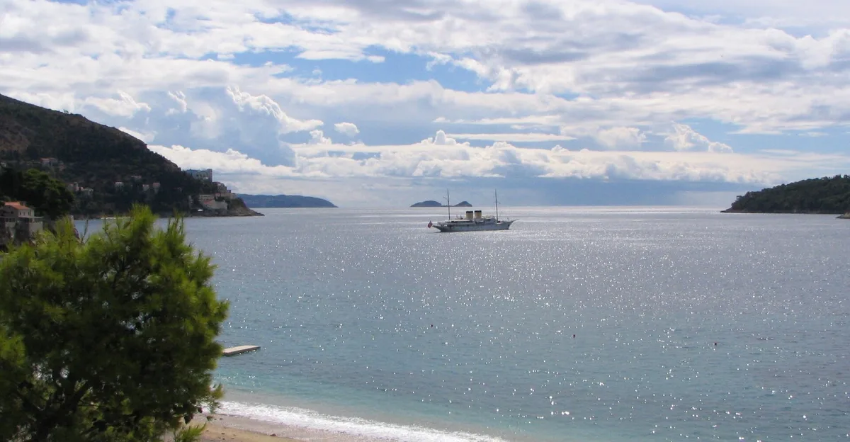 Banje Beach, Dubrovnik, Dalmatia, Croatia — 2
