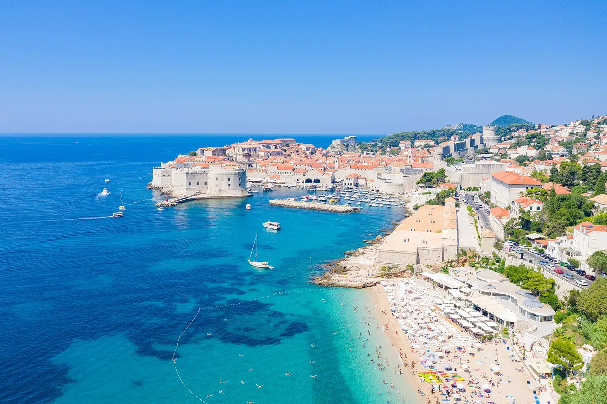 Banje Beach, Dubrovnik, Dalmatia, Croatia — 4