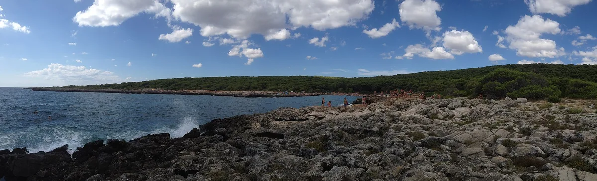 Playa de Porto Selvaggio, Nardò, Puglia, Italia — 3
