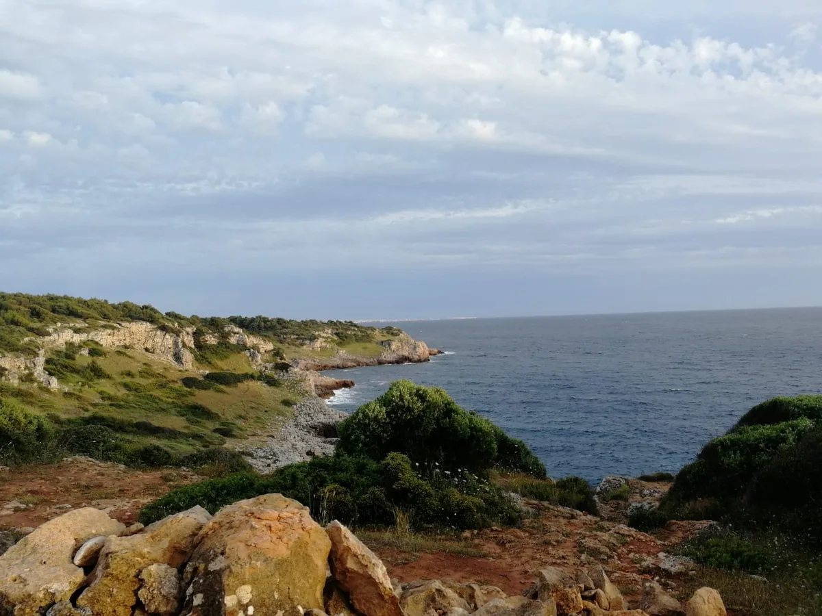 Playa de Porto Selvaggio, Nardò, Puglia, Italia — 5