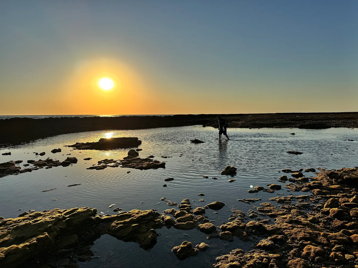 Luz-Strand, Rota, Andalusia, Spanien — 2
