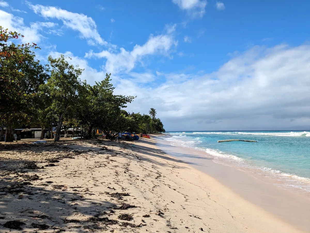 Souffleur Beach, Port-Louis, Guadeloupe, France — 2