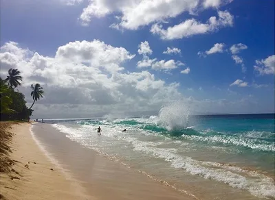 Souffleur Beach, Port-Louis, Guadeloupe, France — 4
