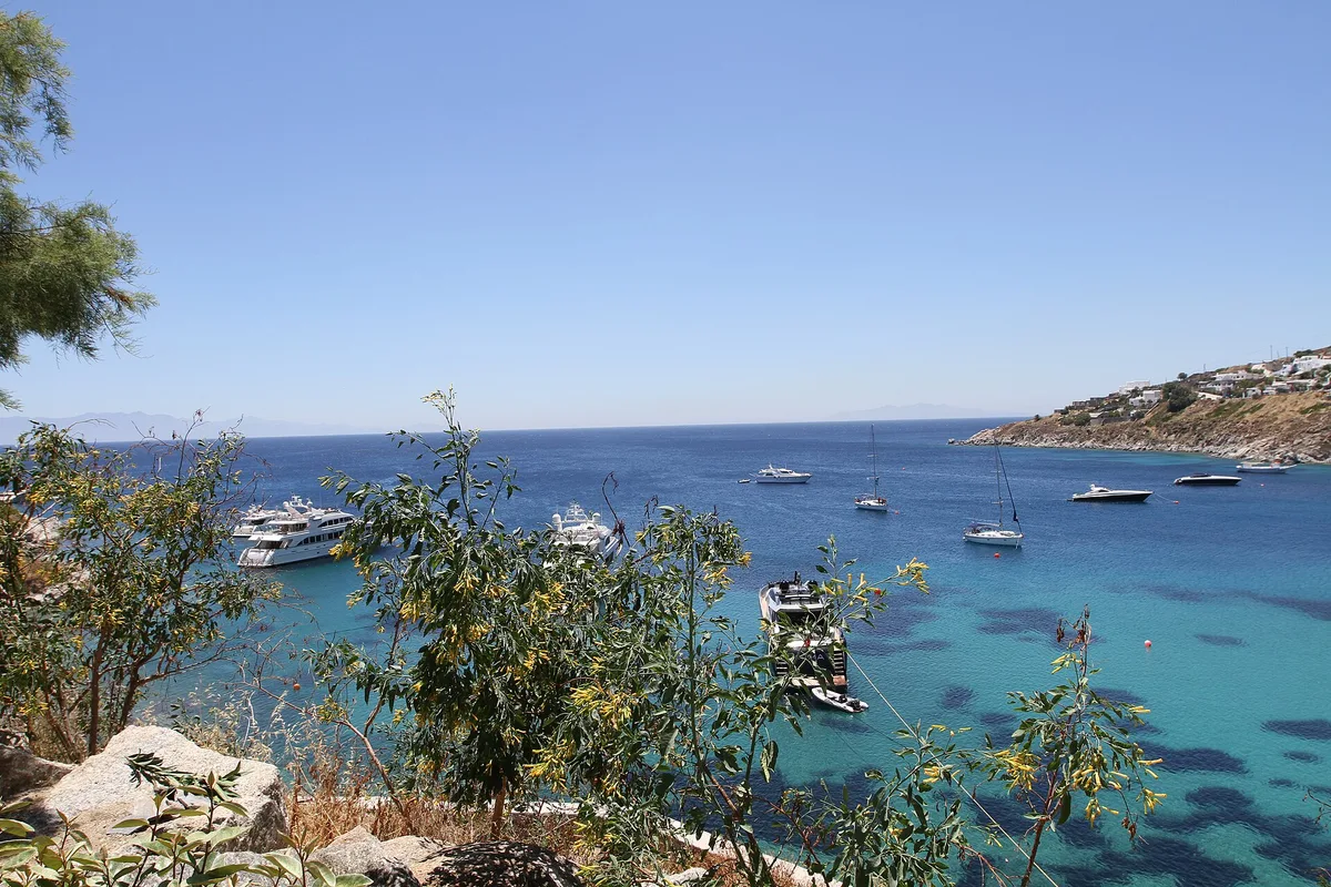 Psarou Beach, Cyclades, Greece — 4