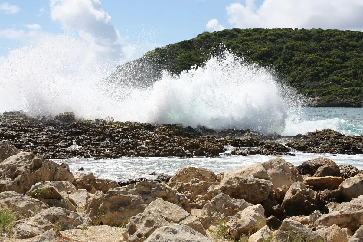 Half Moon Bay Beach, Saint Philip, Lesser Antilles, Antigua and Barbuda
