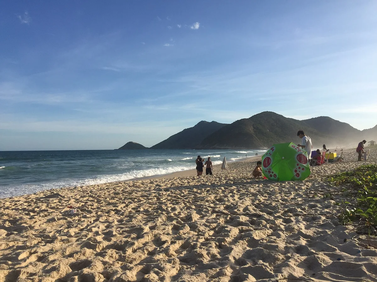 Playa de Grumari, Rio de Janeiro, Brazilian Atlantic, Brasil