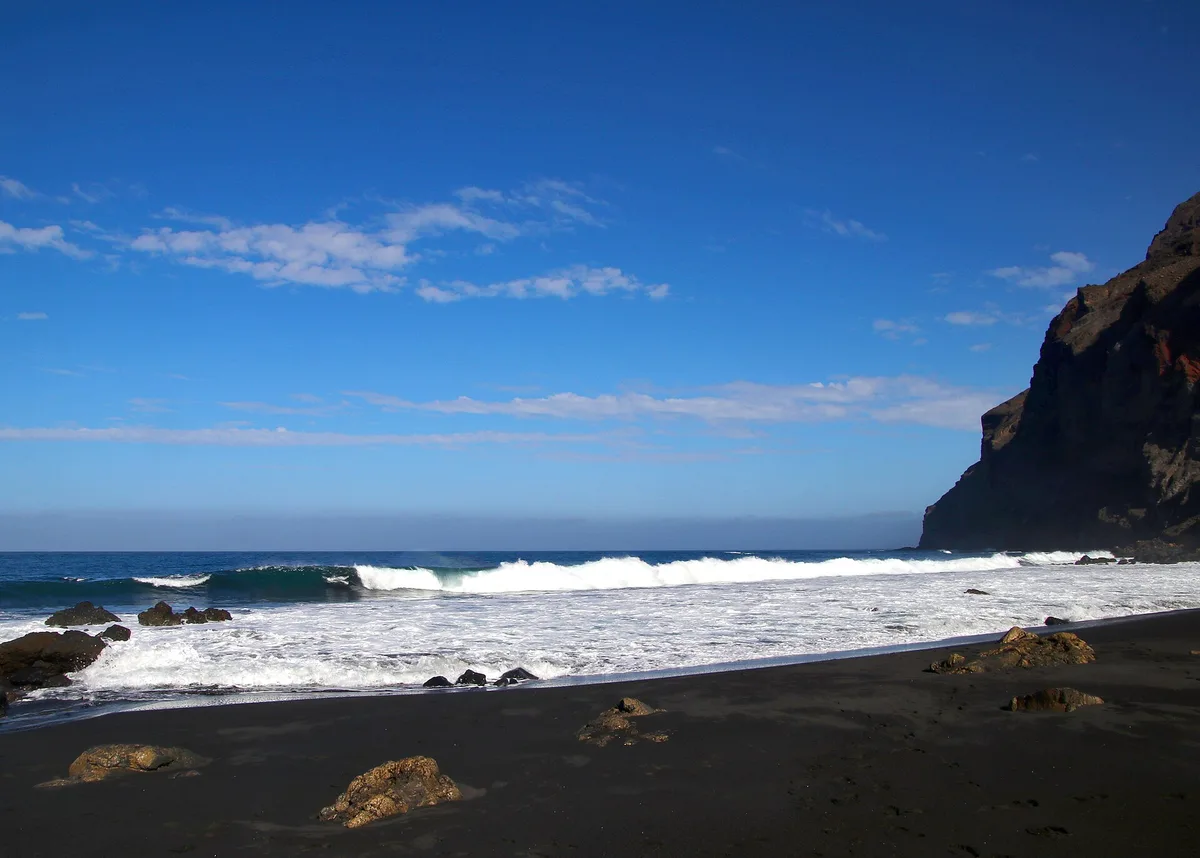 Inglés Beach, Valle Gran Rey, Canary Islands, Spain — 2