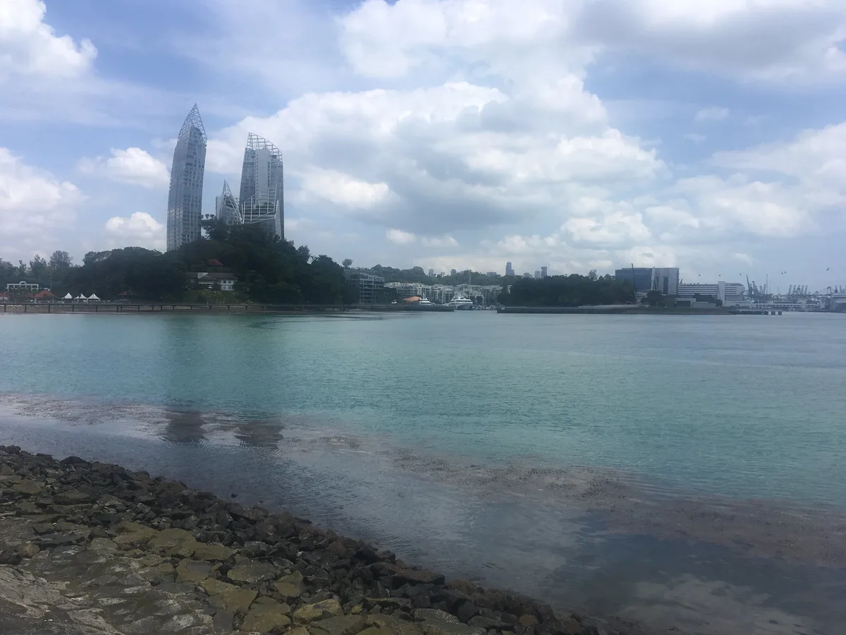 Siloso Beach, Sentosa, South China Sea, Singapore — 4