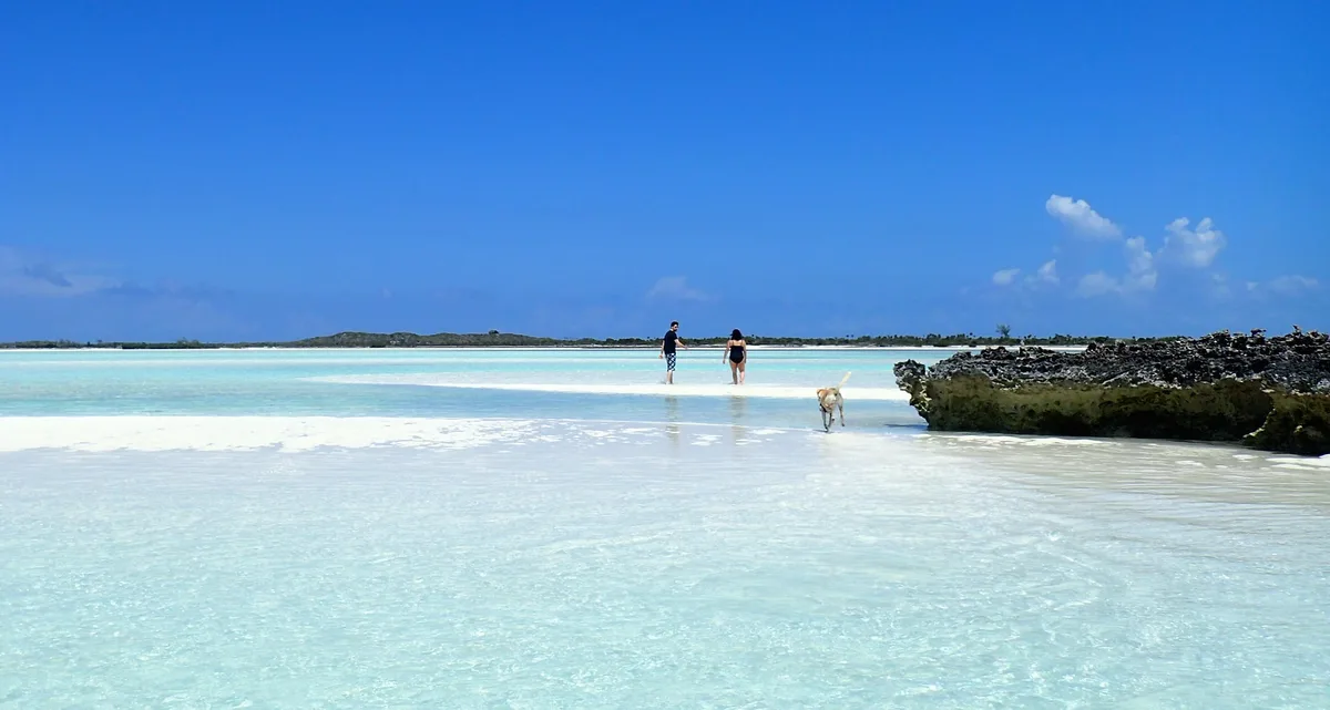 Rolle Town Beach, Rolle Town, Lucayan Archipelago, Bahamas