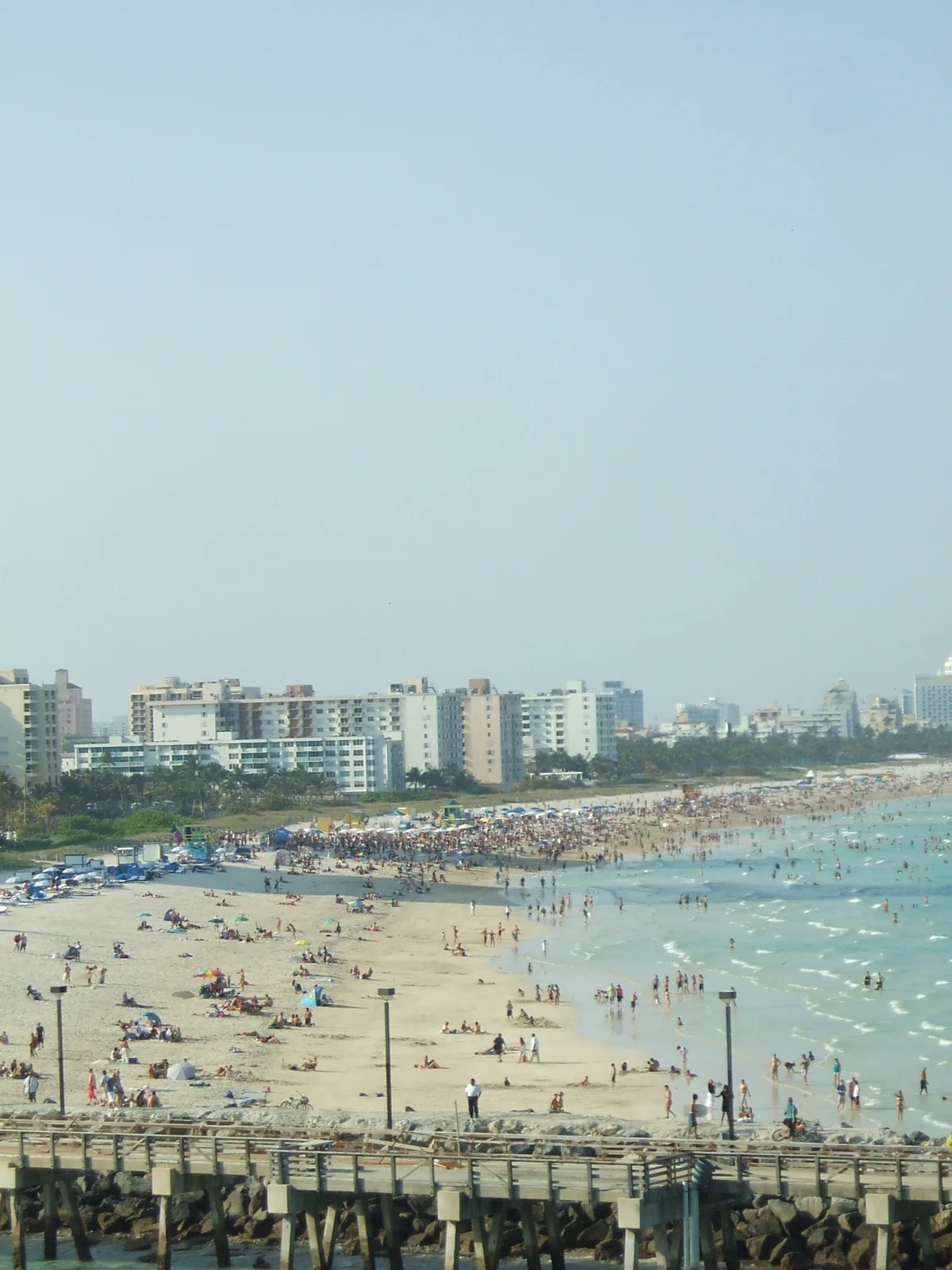 South Pointe Park Beach, Miami Beach, Florida, United States