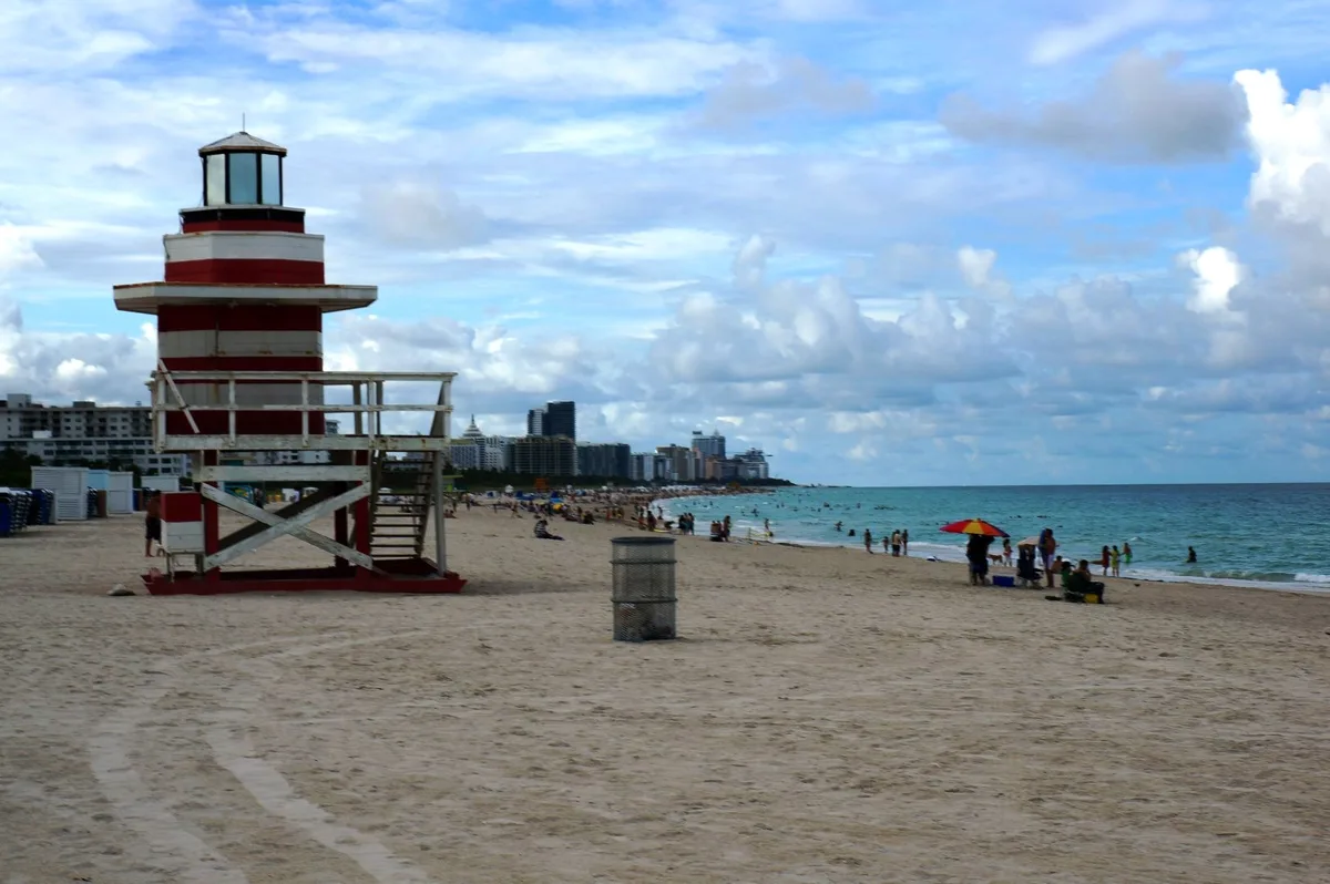 South Pointe Park Beach, Miami Beach, Florida, United States — 2